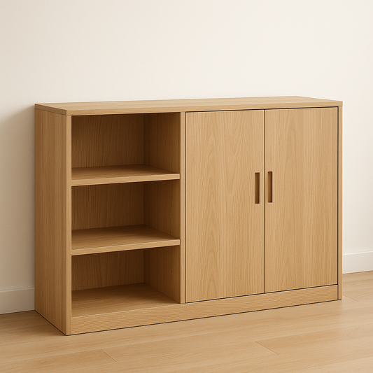 Komoda su lentynomis „Ąžuolo Žvilgsnis“