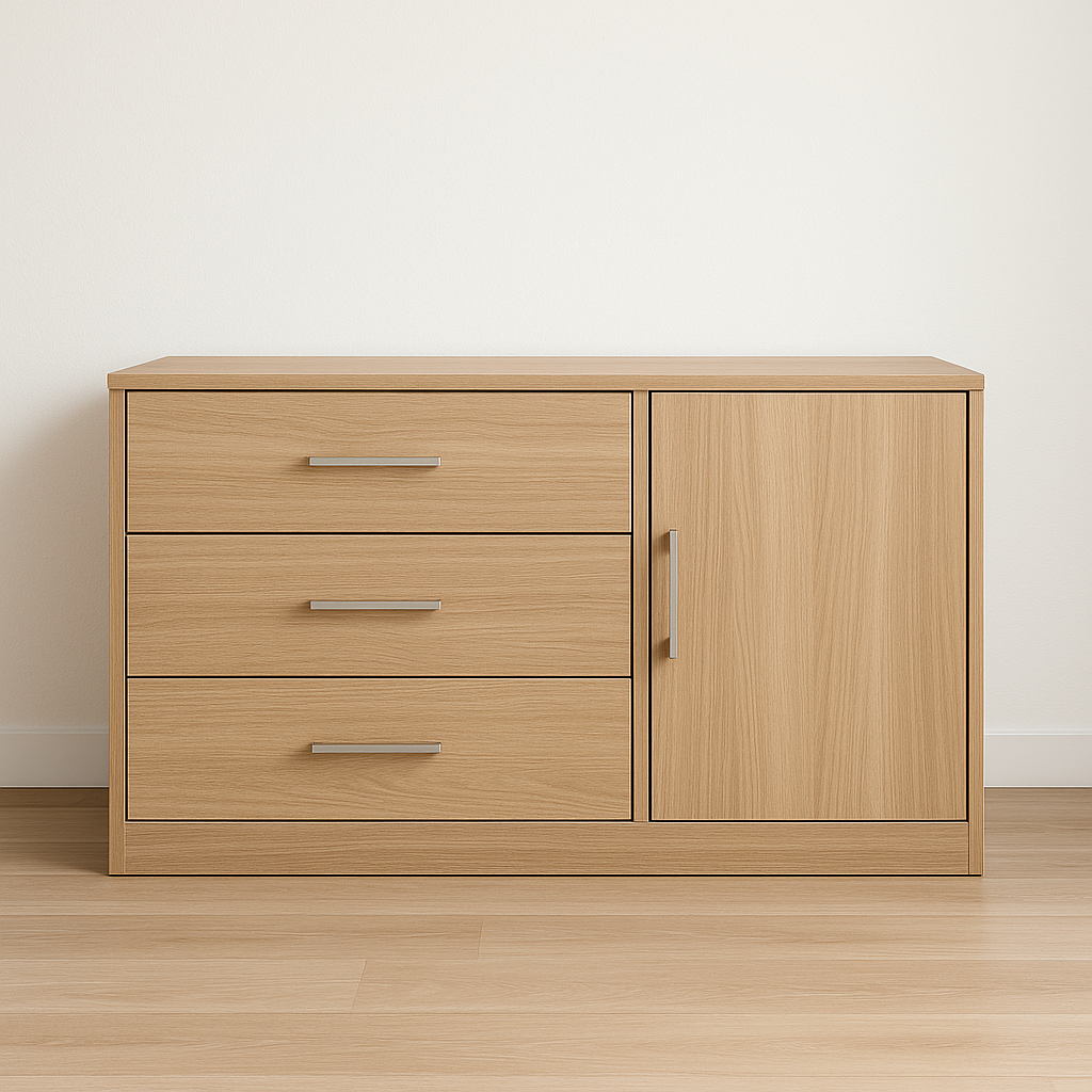 Komoda su stalčiais „Šilumos Atspindys“